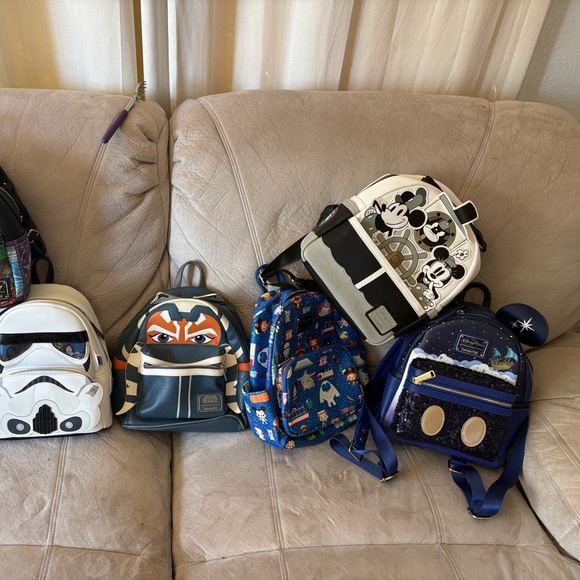 Loungefly backpacks -$245 for all or $35 each - Picture 3 of 3